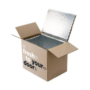 Cardboard Insulated Cold Boxes