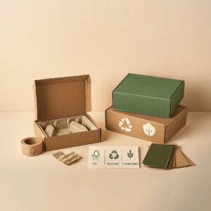 Cardboard Eco Friendly Compostable Boxes