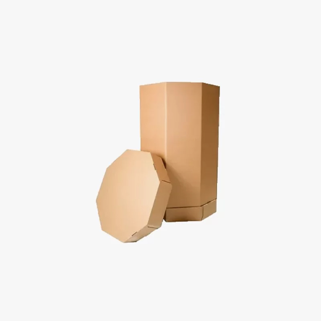 Cardboard Octagon Boxes - Image 2