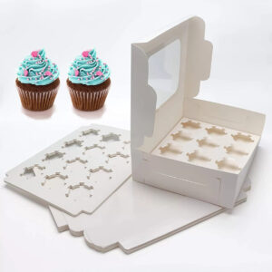 Cardboard Cupcake Carrier Boxes