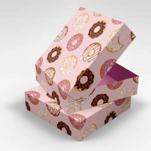 Cardboard Donut Box