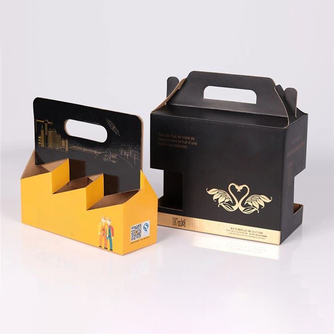 Cardboard Juice Bottle Carriers