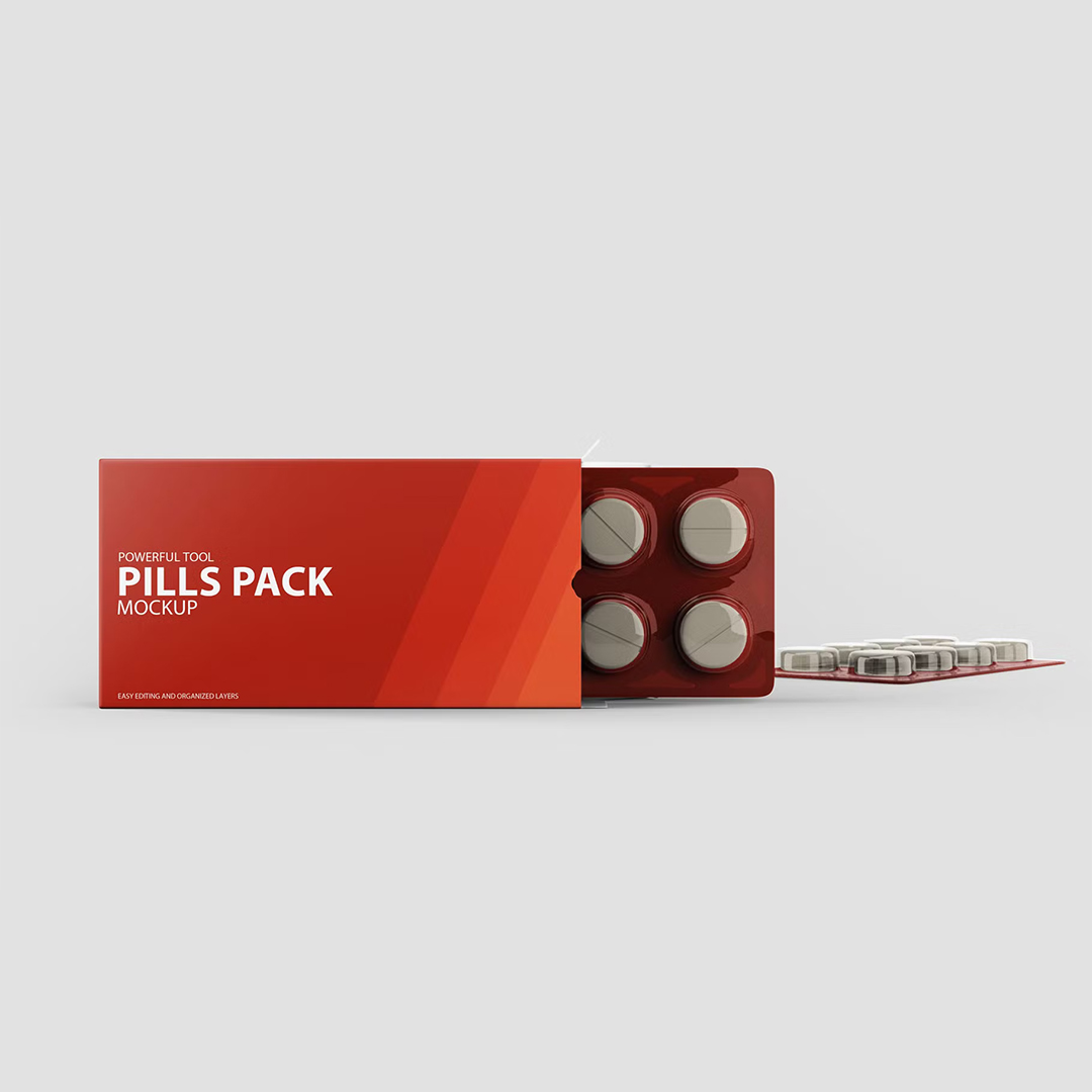 Cardboard Pill Packaging Boxes - Image 5