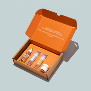 Cardboard Skincare Kit Boxes
