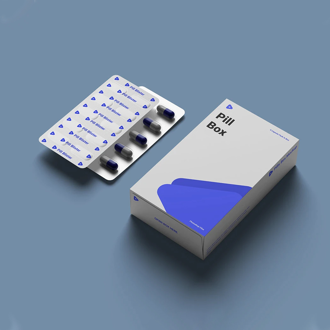 Cardboard Pill Packaging Boxes - Image 4