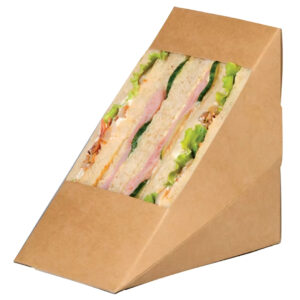 Cardboard Sandwich Wedge Boxes
