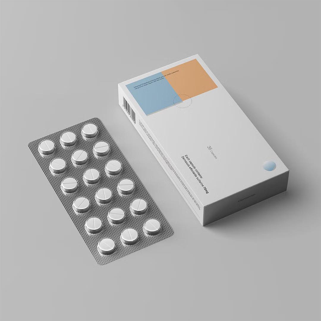 Cardboard Pill Packaging Boxes - Image 3