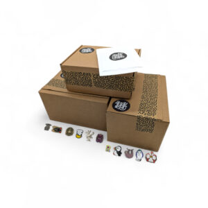 Cardboard Badge Packaging Boxes In Bulk