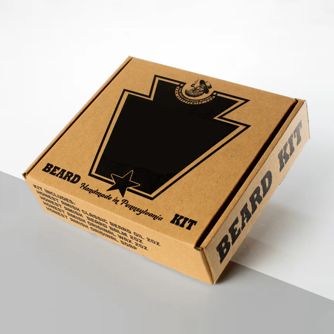 Cardboard Beard Kit Boxes - Image 3