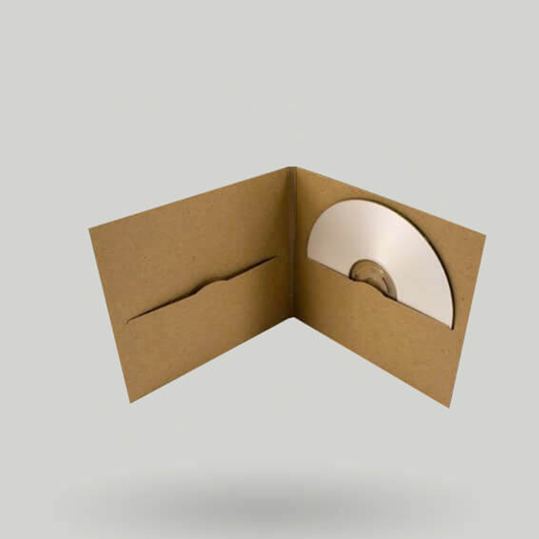 Cardboard CD DVD Packaging Boxes In Bulk