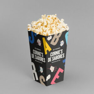 Cardboard Popcorn Packaging Box