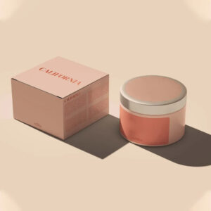 Custom Cardboard Cosmetic Jar Boxes