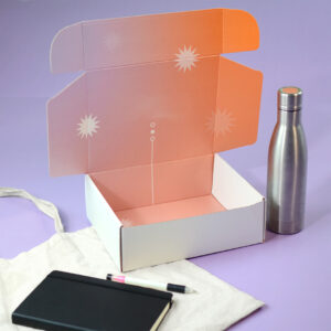 Custom Cardboard Welcome Kit Boxes